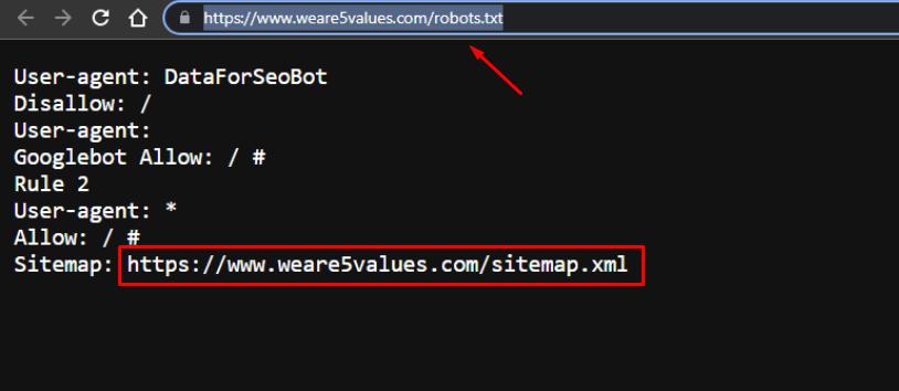 <b>Рис.3.</b> Створений файл <b>robots.txt<br><br><br></b>